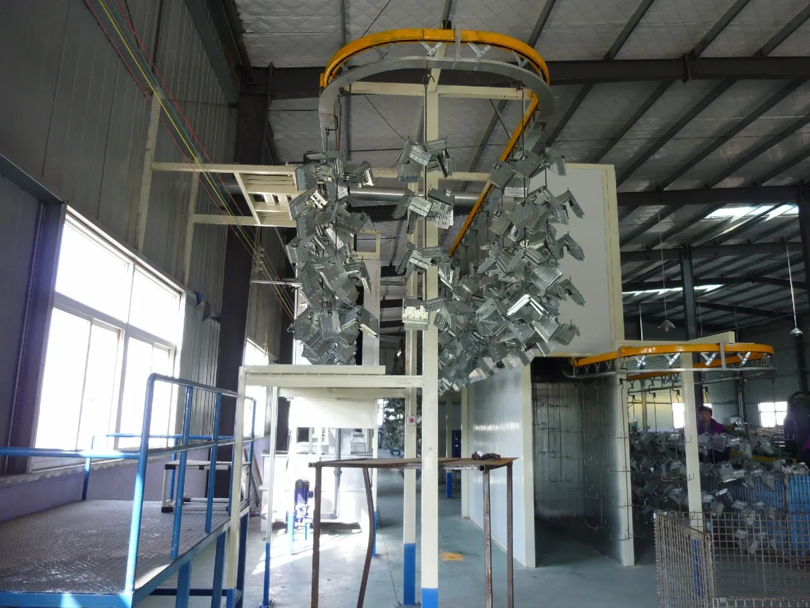 Appliance component pretreatment equipment
